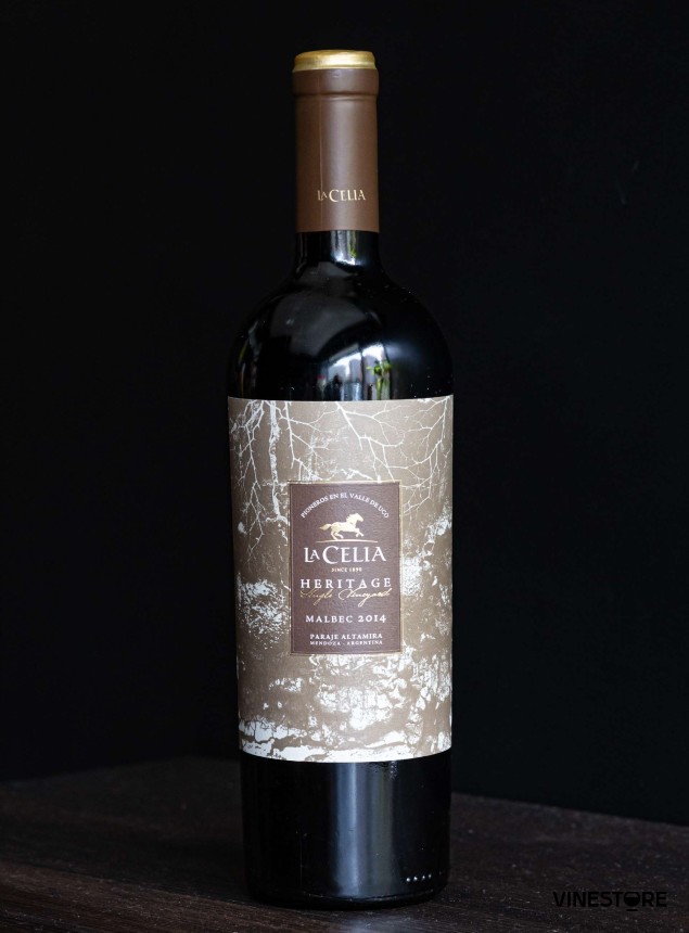 Вино La Celia Heritage Malbec, 2014 2014 0.75 л