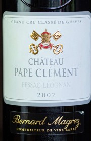 Вино Chateau Pape Clement Bernard Magrez 2007 0.75 л