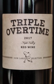 Вино Igor Larionov Triple Overtime Red Wine, 2017 2017 0.75 л
