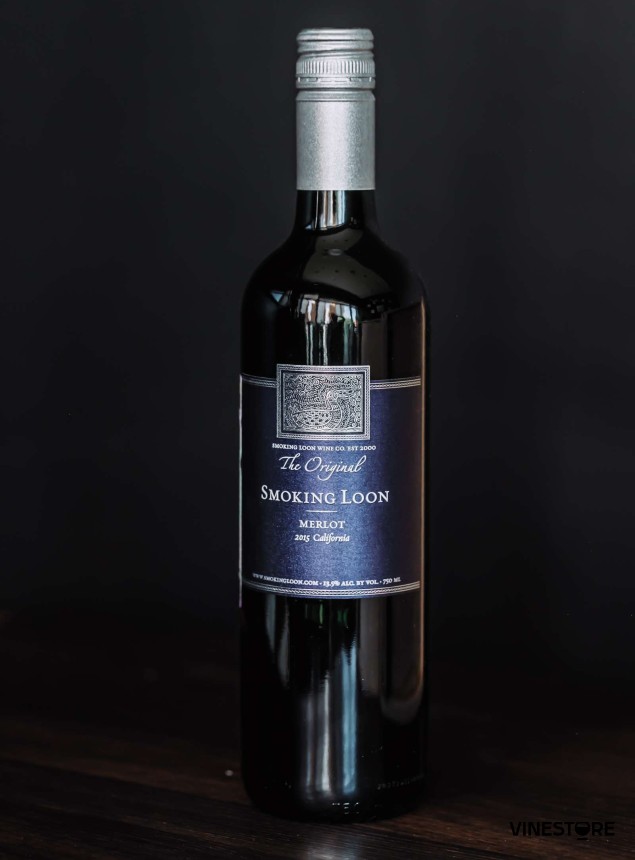 Вино Smoking Loon Merlot 2015 0.75 л