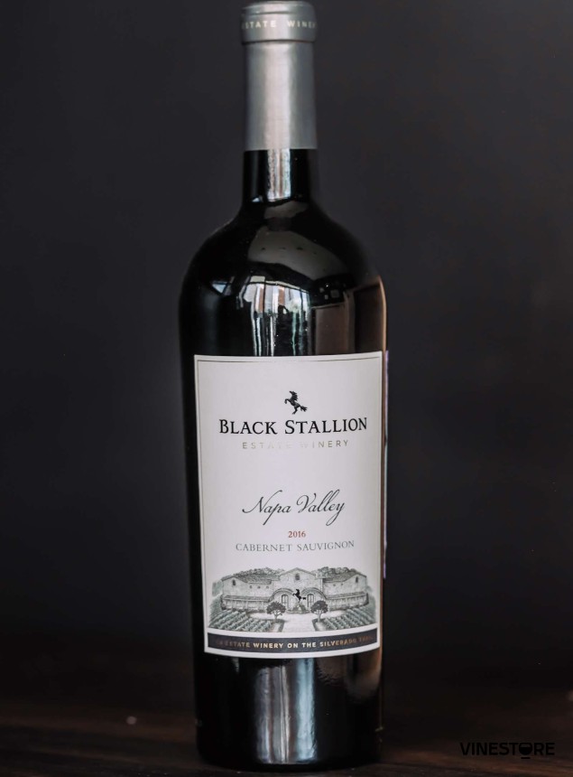 Вино Black Stallion Cabernet Sauvignon 2016 0.75 л