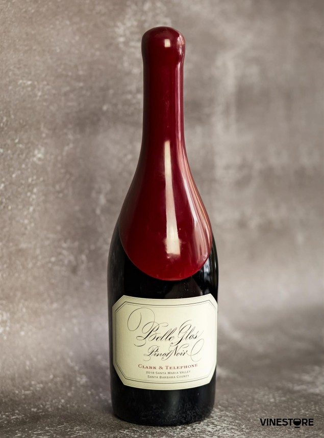 Вино Belle Glos Clark & Telefone Pinot Noir 2018 0.75 л