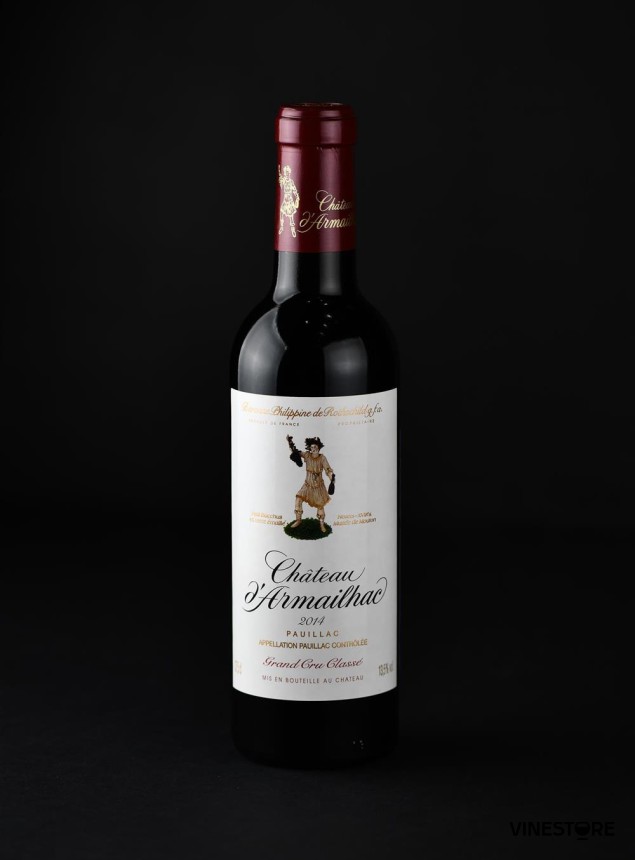Вино Chateau d'Armailhac 2014 0.375