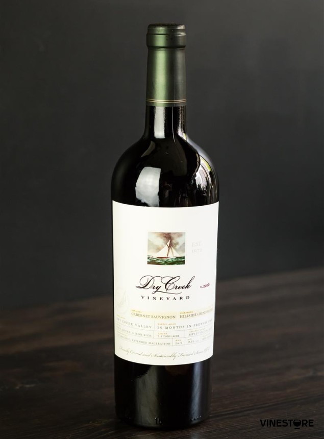 Вино Dry Creek Vineyard Cabernet Sauvignon 2018 0.75 л