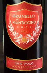 Вино San Polo Brunello di Montalcino 2014 0.75 л