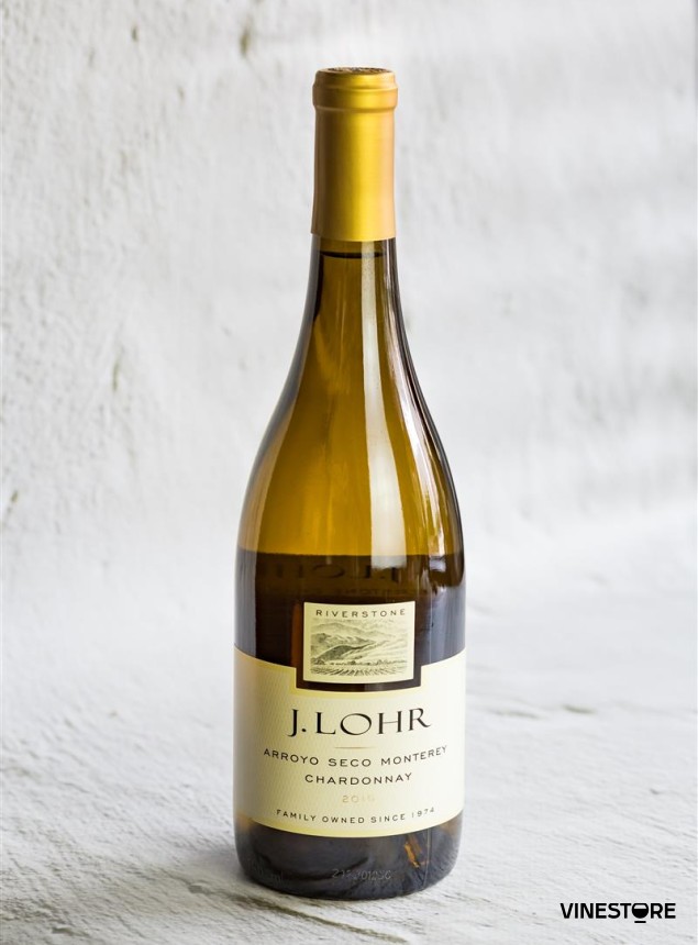 Вино J. Lohr Estates Riverstone Chardonnay 2019 0.75 л