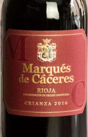 Вино Marques de Caceres Crianza 2016 0.375