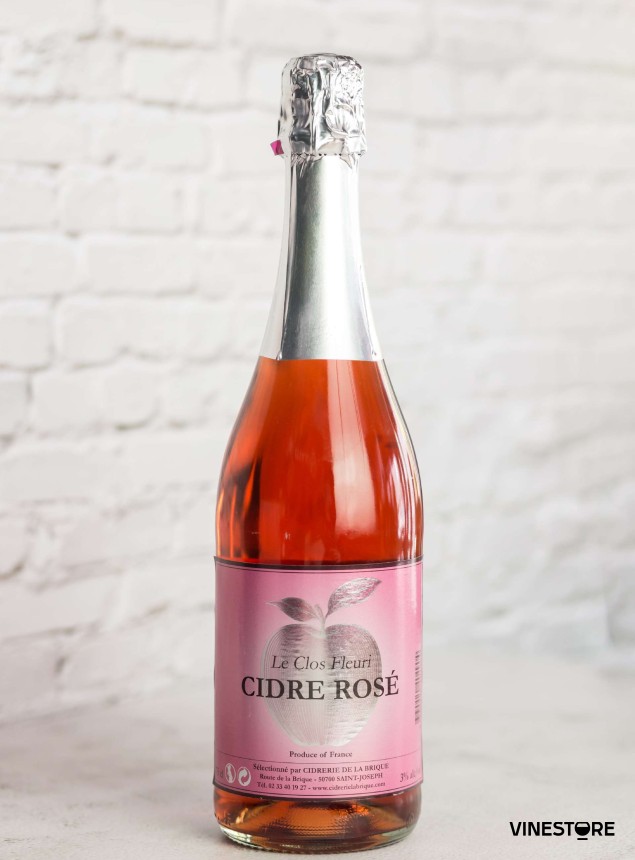 Сидр Le Clos Fleuri Rose розовый полусухой