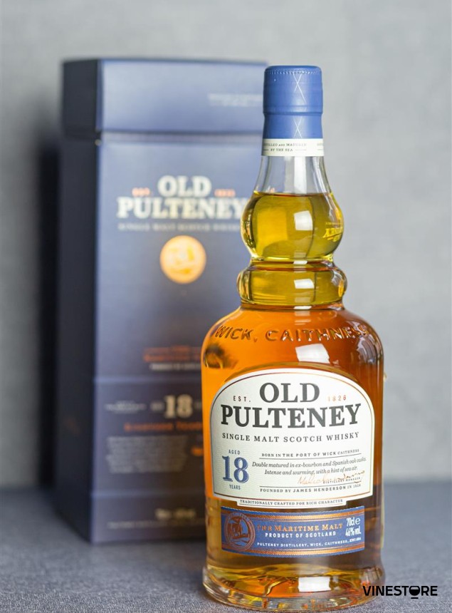 Виски односолодовый Old Pulteney 18 Years Old 0.7 л