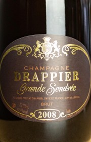 Champagne Drappier Grande Sendree Brut белое брют, сухое 2008