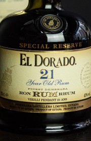 Ром El Dorado Special Reserve 21 Years Old 0.7 л