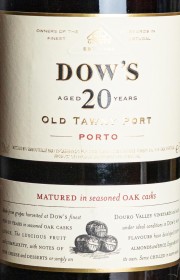 Портвейн Dow's Old Tawny Port 20 Years сладкий