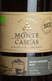 Вино Monte Cascas Reserva Organic SO2 Free 2018 0.75 л