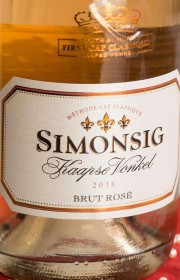 Игристое вино Simonsig Kaapse Vonkel Brut Rose