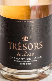 Tresors de Loire Rose Cremant de Loire розовое брют, сухое