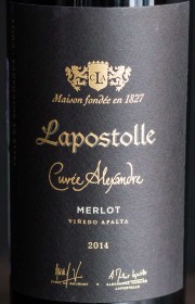 Вино Lapostolle Cuvee Alexandre Merlot 2014 0.75 л