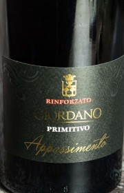 Вино Giordano Rinforzato Primitivo Appassimento 0.75 л