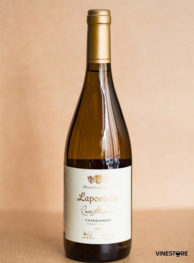 Вино Lapostolle Cuvee Alexandre Chardonnay 2015 0.75 л