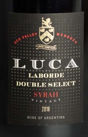 Вино Luca Winery Laborde Double Select Syrah 2018 0.75 л