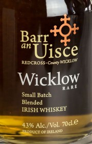 Виски купажированный Barr an Uisce Wicklow Rare 0.7 л