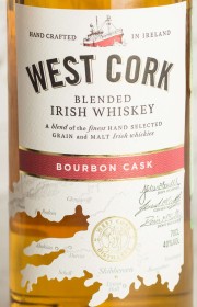 Виски купажированный West Cork Bourbon Cask 0.7 л