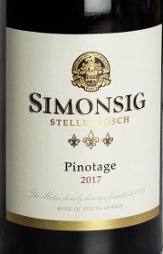 Вино Simonsig Pinotage 2017 0.75 л