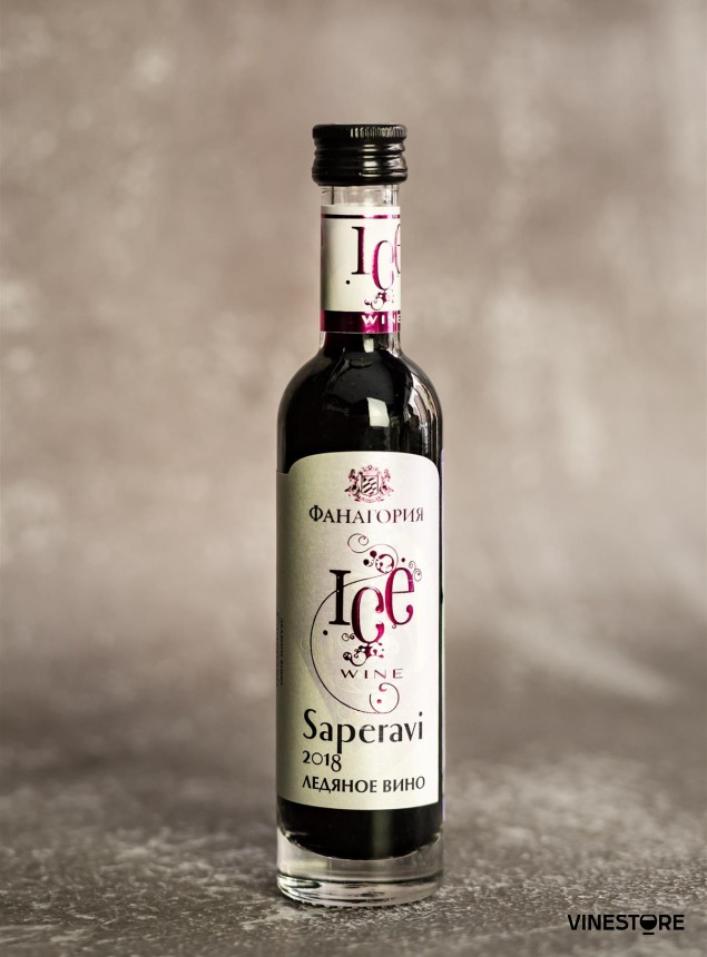 Вино Fanagoria Ice Wine Saperavi 2018 0.1 л