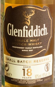 Виски односолодовый Glenfiddich 18 Years Old 0.05 л