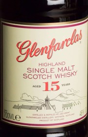 Виски односолодовый Glenfarclas 15 years 0.7 л