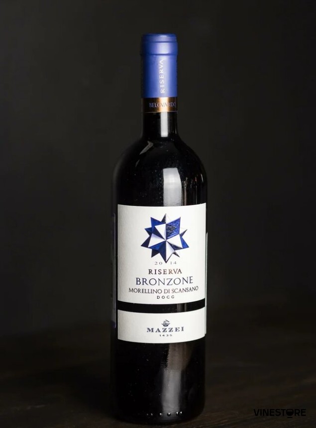 Вино Belguardo Bronzone Riserva 2014 0.75 л
