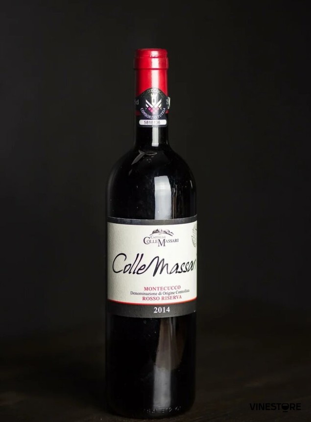 Вино Castello ColleMassari Montecucco Rosso Riserva 2014 0.75 л