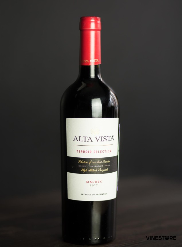 Вино Alta Vista Malbec Terroir Selection 2017 0.75 л