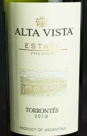 Вино Alta Vista Premium Torrontes 2019 0.75 л