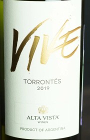 Вино Alta Vista Vive Torrontes 2019 0.75 л
