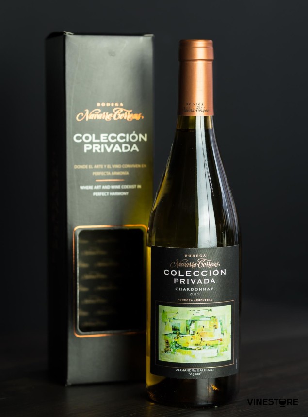 Вино Navarro Correas Coleccion Privada Chardonnay 2019 0.75 л