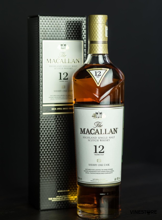 Виски односолодовый Macallan Sherry Oak 12 Years Old 0.7 л