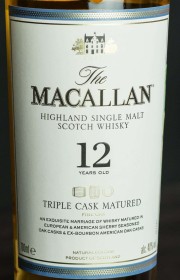 Виски односолодовый Macallan Triple Cask Matured 12 Years Old 0.7 л