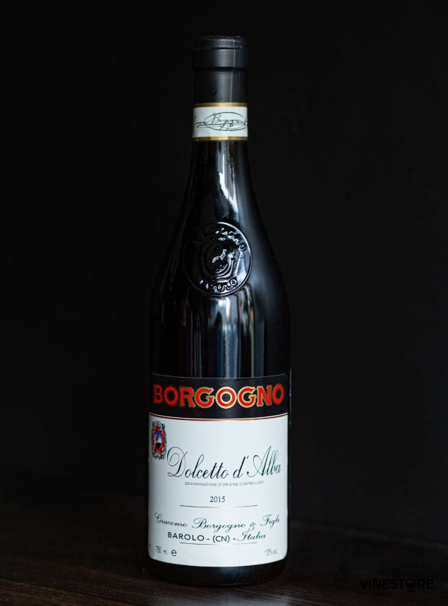 Вино Borgogno Dolcetto d'Alba 2015 0.75 л