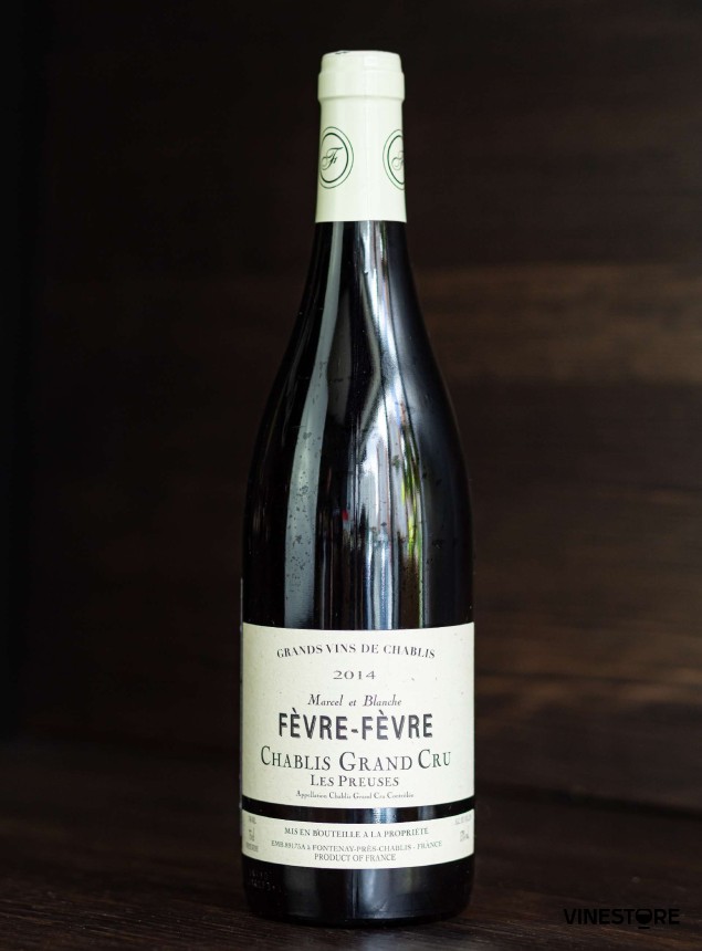 Вино Marcel et Blanche Fevre, Chablis Grand Cru Les Preuses 2014 0.75 л