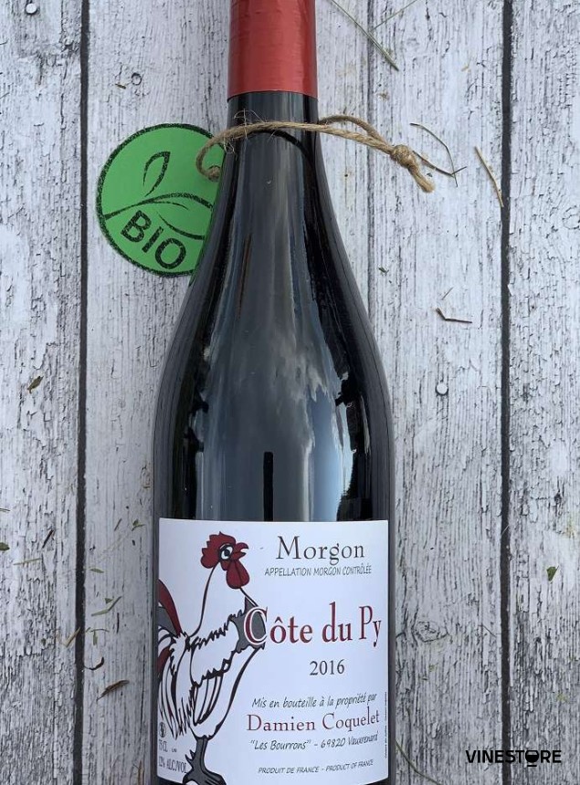 Вино Damien Coquelet Morgon Côte du Py 2016 0.75 л